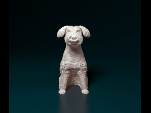 Schnauzer dog Modèles 3D en vedette