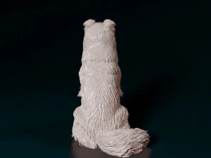 Sheltie 3D Print Model