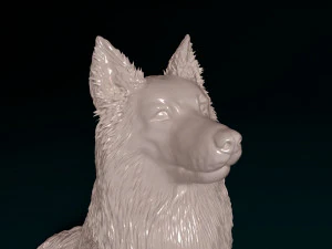 Sheltie 3D Print Model