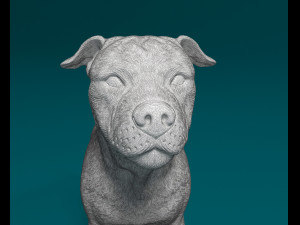 Staffordshire bull terrier 3 Modelo de impresión 3D