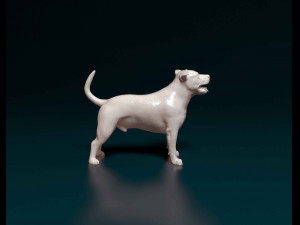 Staffordshire bull terrier Modelo de Impressão 3D