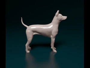 Thai Ridgeback 3D Print Model