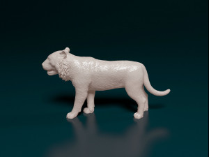 Tiger Modelo de Impressão 3D
