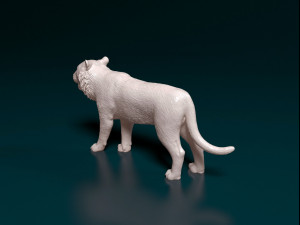 Tiger Modelo de Impressão 3D