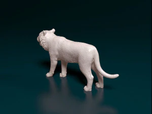 Tiger 3D Print Model