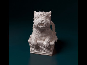 Toto in the basket 3D 프린트 모델