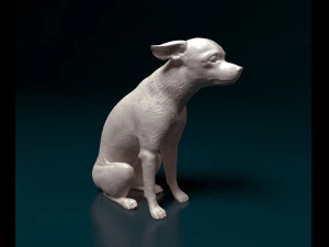 Toy terrier 3D Print Model