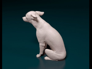 Toy terrier 3D 打印模型
