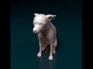 terrier de juguete Modelo de impresión 3D