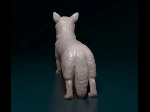 Welsh Corgi Pembroke 3D Print Model