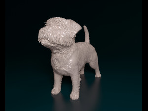 West highland white terrier 2 3D-printmodel