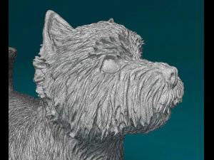 West highland white terrier 3 3D Print Model