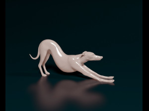 Whippet 3D Print Model