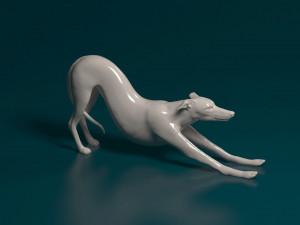 Whippet Modelo de impresión 3D