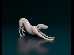 Whippet Modelo de impresión 3D