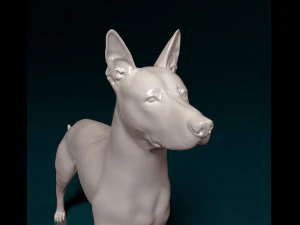 Xoloitzcuintle 3D Print Model