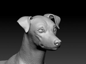 Zwerg pinscher 3D 打印模型