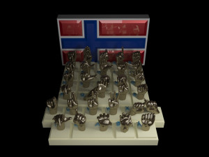 NSL Alphabet Modello di stampa 3D