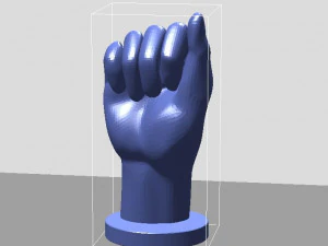 NSL Alphabet 3D Print Model