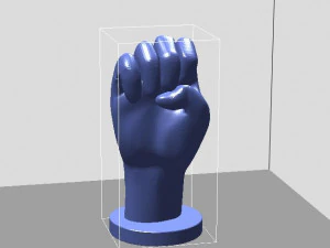 NSL Alphabet 3D Print Model