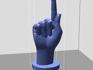 NSL Alphabet 3D Print Model