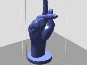 NSL Alphabet 3D Print Model