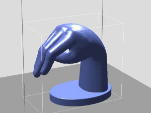 NSL Alphabet 3D Print Model