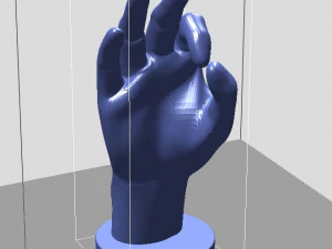 NSL Alphabet 3D Print Model