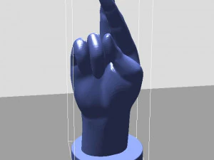 NSL Alphabet 3D Print Model