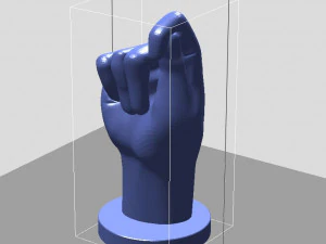 NSL Alphabet 3D Print Model