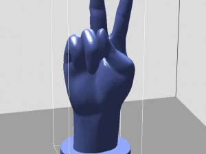 NSL Alphabet 3D Print Model