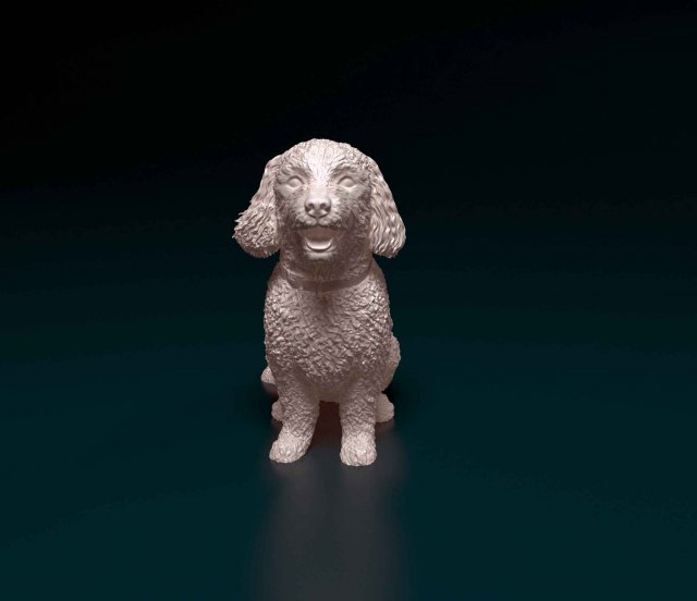 Pendentif Bichon Frisé 3D En Argent Sterling 925 - Bijou Pour Amoureux Des Chiens - Neuf Avec étiquettes