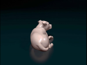Staffie 3D Print Model