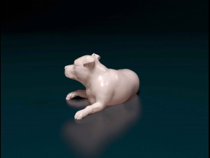 Staffie 3D Print Model