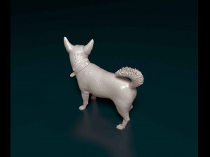 Jack Russell cross 3D Print Model