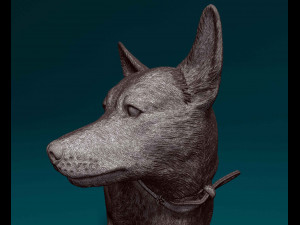 Jack Russell cross 3D Print Model