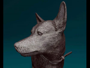 Jack Russell cross 3D Print Model