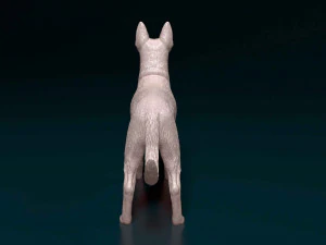 Cross breed dog 3D Print Model