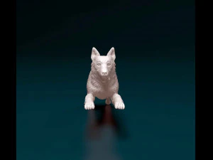 Aussie running 3D Print Model