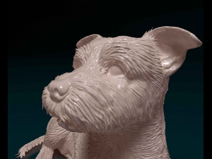 Yorkshire terrier Model do druku 3D