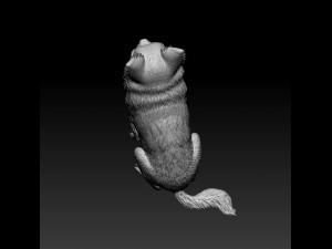 Chihuahua Long haired Modelo de impresión 3D