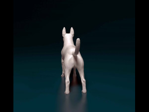 Bull terrier female Modelo de impresión 3D