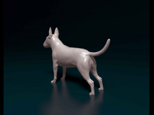 Bull terrier female Modelo de impresión 3D