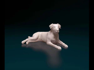 ラブラドール 3Dプリントモデル