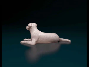 ラブラドール 3Dプリントモデル