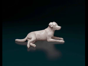 ラブラドール 3Dプリントモデル