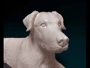 ラブラドール 3Dプリントモデル