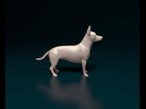 Cross breed dog 2 Model Cetak 3D