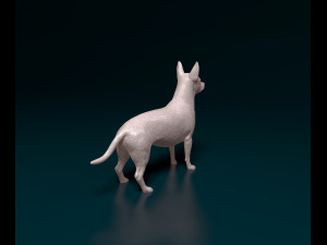 Cross breed dog 2 Model Cetak 3D