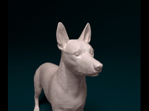 Cross breed dog 2 Model Cetak 3D
